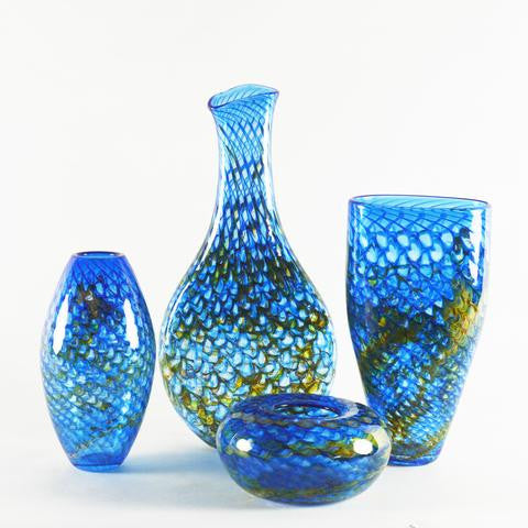 Wimberley Glassworks Latest Blown Glass Collection Dragon Scale